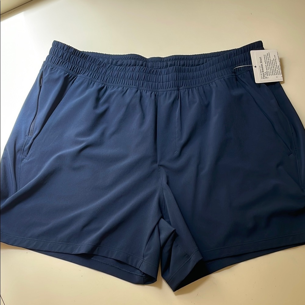 Lululemon Pace Breaker Shorts 5” Linerless True Navy - Picture 3 of 7